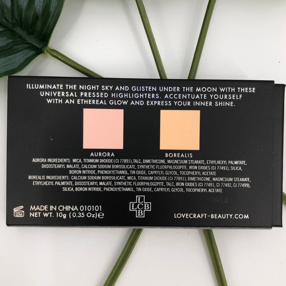 Love Craft Beauty Pink Aurora Borealis Highlighter Palette Face Make-Up Cosmetic - Picture 2 of 4
